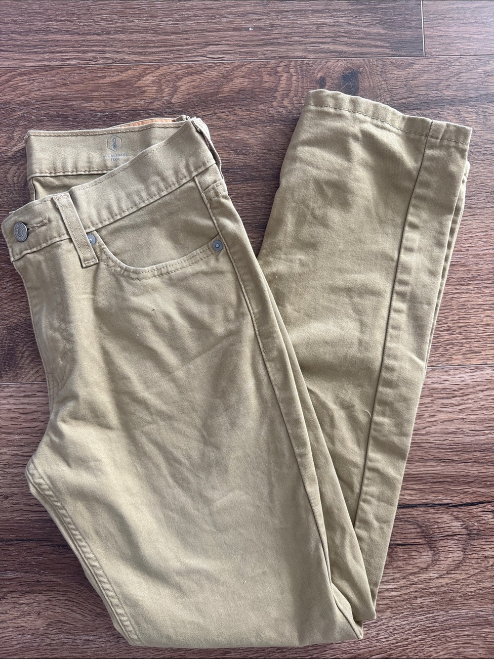 Levi's 511 Tan Straight Fit Jeans